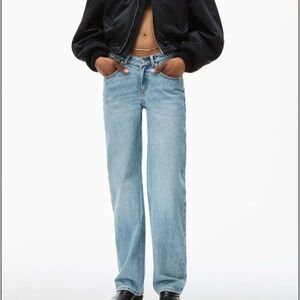 nameplate v front denim jean alexanderwang